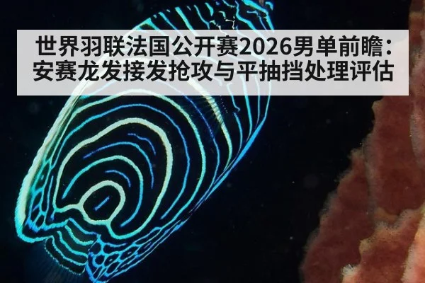 世界羽联法国公开赛2026男单前瞻:安赛龙发接发抢攻与平抽挡处理评估